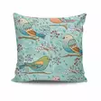 Monivärinen Tyynynpäällinen 43x43 cm - 50% Puuvilla, 50% Polyesteri, Konepestävä, Piilovetoketju, Silitysmahdollisuus - Koristetyynyt - 8681181409275 - 1
