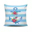 Monivärinen Tyynynpäällinen 43x43 cm - 50% Puuvilla, 50% Polyesteri, Konepestävä, Silitysmahdollisuus, Piilovetoketju - Koristetyynyt - 8681181739495 - 1