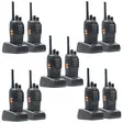 Mukana 10 kannettavan radioaseman PNI PMR R40 PRO -akut, laturit ja kuulokkeet - PNI tuotteet - 5949066522215 - 1
