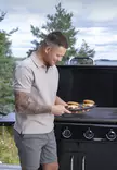 Mustang Parilakaasugrilli Griddle 4 - 36" Umpiparila (16,4 kW) - Kaasugrillit - 6410416532165 - 17