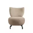 Nojatuolisetti, kerma, 64 cm leveä, kestävä, mukava - Nojatuolit - 8682870139565 - 6