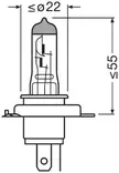 Osram H4 Night Breaker 220 - Ajovalot ja polttimot - 4062172399555 - 3
