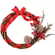 Pajukranssi ruskea 25 cm Kapel - Askartelumateriaalit ja tarvikkeet - 6410412934925 - 2