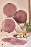 Plum Lasilautasset 6 kpl - 28 cm - Tyylikäs ja Kestävä Keittiöväline - Juhla- ja Arkipäivän Käyttöön - Lautaset - 8684283900275 - 1
