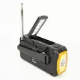 PNI DYN300 kannettava radio dynamolla, aurinkolatauksella, taskulampulla, 4000 mAh varavirtalähteellä, SOS, IPX3, oranssi - Radiot ja MP3/4-soittimet - 5949066537325 - 8