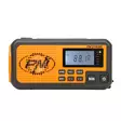PNI DYN300 kannettava radio dynamolla, aurinkolatauksella, taskulampulla, 4000 mAh varavirtalähteellä, SOS, IPX3, oranssi - Radiot ja MP3/4-soittimet - 5949066537325 - 3