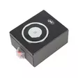 PNI EM50KG vikaturvallinen NO avoimen oven pitävä sähkömagneetti, seinäasennus, avausvoima 50 kg, 12/24 V, musta - PNI tuotteet - 5949066536915 - 12
