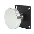 PNI EM50KG vikaturvallinen NO avoimen oven pitävä sähkömagneetti, seinäasennus, avausvoima 50 kg, 12/24 V, musta - PNI tuotteet - 5949066536915 - 10