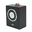 PNI EM50KG vikaturvallinen NO avoimen oven pitävä sähkömagneetti, seinäasennus, avausvoima 50 kg, 12/24 V, musta - PNI tuotteet - 5949066536915 - 3