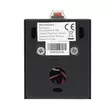 PNI EM50KG vikaturvallinen NO avoimen oven pitävä sähkömagneetti, seinäasennus, avausvoima 50 kg, 12/24 V, musta - PNI tuotteet - 5949066536915 - 7