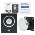 PNI EM50KG vikaturvallinen NO avoimen oven pitävä sähkömagneetti, seinäasennus, avausvoima 50 kg, 12/24 V, musta - PNI tuotteet - 5949066536915 - 1