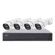 PNI House IPMAX POE 8 -videovalvontajärjestelmäpaketti, NVR 4 kameralla ja PNI SafeHouse 1 Tt:n kiintolevyllä - PNI tuotteet - 5949066546365 - 2