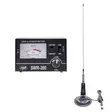 PNI LED 2000 CB antenni, 90 cm, 145 mm magneetti ja PNI SWR-300 heijastusmittari SWR-mittaukseen, musta - PNI tuotteet - 5949066540325 - 1