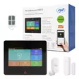 PNI SafeHouse HS670 WiFi GSM 4G langaton hälytysjärjestelmä, värillinen kosketusnäyttö, 99 langatonta aluetta, tuki 5 puhelinnumeroa, puhelu- ja SMS-hälytys, yhteensopiva PNI Smartin tai Tuya-sovelluk - PNI tuotteet - 5949066542985 - 1