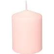 Pöytäkynttilä vaaleanpunainen 5x7cm 8 kpl - Kynttilät ja lyhdyt - 6410416300115 - 2