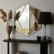 Pronssipeili 60x70 cm - Säädettävä ja Ekologinen Flotal-E Peili, 100% Melamiinipinnoitettu, Helppo Asennus - Peilit - 8684282439295 - 4