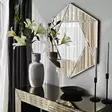 Pronssipeili 60x70 cm - Säädettävä ja Ekologinen Flotal-E Peili, 100% Melamiinipinnoitettu, Helppo Asennus - Peilit - 8684282439295 - 5