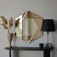 Pronssipeili 60x70 cm - Säädettävä ja Ekologinen Flotal-E Peili, 100% Melamiinipinnoitettu, Helppo Asennus - Peilit - 8684282439295 - 6