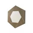 Pronssipeili 60x70 cm - Säädettävä ja Ekologinen Flotal-E Peili, 100% Melamiinipinnoitettu, Helppo Asennus - Peilit - 8684282439295 - 1