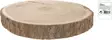 Puinen kiekko kuorella, 29-34 cm - Koristeet, koriste-esineet - 8718158697615 - 1