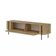Sapphire Oak TV-taso - 160x45,6x31,4 cm - 100% Melamiinipinnoitettu - Tyylikäs ja Kestävä Säilytysratkaisu - TV-tasot - 8684283501625 - 8
