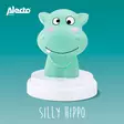 SILLY HIPPO LED yövalo virtahepo sininen - Yövalot - 8712412676545 - 11