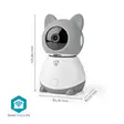 SmartLife Sisäkamera | Full HD 1080p | Kääntö/kallistus | MicroSD (ei sisälly) / Pilvipalvelutallennus (valinnainen) | Yökuvaus | Harmaa / Valkoinen - Sisäkamerat - 5412810331055 - 55