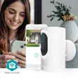 SmartLife Ulkokamera | Spotlight | 3MP Full HD 1296p | IP65 | Maks. akunkesto: 6 Kuukautta | MicroSD (ei sisälly) / Pilvipalvelutallennus (valinnainen) | 5 V DC | Liiketunnistin | Yökuvaus | Valkoinen - Ulkokamerat - 5412810471355 - 5