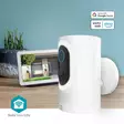 SmartLife Ulkokamera | Spotlight | 3MP Full HD 1296p | IP65 | Maks. akunkesto: 6 Kuukautta | MicroSD (ei sisälly) / Pilvipalvelutallennus (valinnainen) | 5 V DC | Liiketunnistin | Yökuvaus | Valkoinen - Ulkokamerat - 5412810471355 - 51