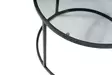 Sohvapöytä, musta, 60cm x 43cm x 60cm, kestävä, tyylikäs - Sohvapöydät - 8683742475125 - 5