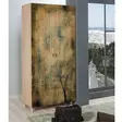 Sonoma Oak Vaatekaappi - 100% Melamiinipinnoitettu, Hornbeam Jalat, Metalli- ja Köysikahvat, UV-suojattu, 90x192x52 cm - Vaatekaapit - 8681875341225 - 3