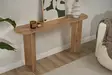 Tammi Sivupöytä - 100% Melamiinipinnoitettu Lastulevy, 18mm, 150x75x35cm, Tyylikäs ja Kestävä Säilytysratkaisu - Sivu- ja apupöydät - 8684283756865 - 4