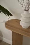 Tammi Sivupöytä - 100% Melamiinipinnoitettu Lastulevy, 18mm, 150x75x35cm, Tyylikäs ja Kestävä Säilytysratkaisu - Sivu- ja apupöydät - 8684283756865 - 6