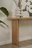 Tammi Sivupöytä - 100% Melamiinipinnoitettu Lastulevy, 18mm, 150x75x35cm, Tyylikäs ja Kestävä Säilytysratkaisu - Sivu- ja apupöydät - 8684283756865 - 7