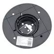 Terassijalka Säädettävä 25-40 mm - Clever Level (Max 500kg) alhaalta kuvattuna - Terassijalat ja ruuvipaalut - 5903766968735 - 5