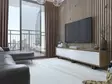 TV-taso, valkoinen, 180 cm leveä, kestävä, tilava - TV-tasot - 8681875385465 - 3