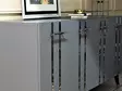 Tyylikäs ja Kestävä Konsoli: Anthracite Hopea, 100% Melamiinipinnoitettu, 150x80x40 cm, 2 Pakettia, 18 mm Paksuus - Lipastot ja senkit - 8683742469315 - 4