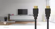 Ultra High Speed HDMI -kaapeli | HDMI liitin | HDMI liitin | 8K@60Hz | 48 Gbps | 2.00 m | Pyöreä | 6.5 mm | Musta | Label - HDMI-kaapelit - 5412810427215 - 90