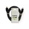 Ultra High Speed HDMI -kaapeli | HDMI liitin | HDMI liitin | 8K@60Hz | 48 Gbps | 2.00 m | Pyöreä | 6.5 mm | Musta | Label - HDMI-kaapelit - 5412810427215 - 66