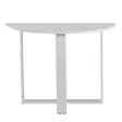 Valkoinen Opiskelupöytä - 100% Melamiinipinnoitettu Lastulevy, 18 mm Paksuus, 106x77x45 cm, Kestävä ja Tyylikäs - Työpöydät - 8681875178845 - 5
