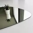 Valkoinen Peili 75x58 cm - Moderni MDF Kaluste, Seinään Kiinnitettävä, Asennusvalmis, Tyylikäs Sisustuselementti - Peilit - 8682870558755 - 9