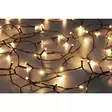Valoketju 120 LED lämmin valkoinen musta johto Finnlumor - Tunnelmallinen lämminvalkoinen valosarja sisä- ja ulkokäyttöön (11,9 m, IP44) - Valosarjat - 6410416424385 - 2