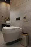 WC-paperiteline, kulta, 8 x 5 x 16 cm, kestävä, helppo asentaa - Kylpyhuonetarvikkeet - 8682870729735 - 5