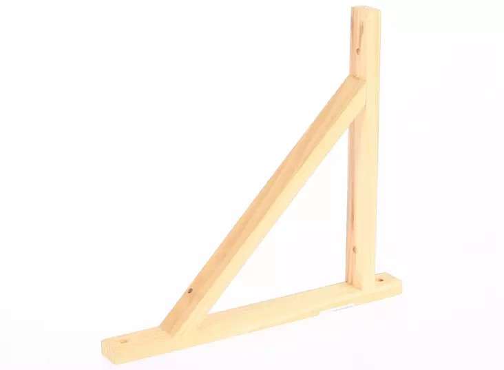 4living hyllykannatin puu 27 cm 1 kpl - Hyllynkannattimet ja seinäkiskot - 6410410179335 - 1