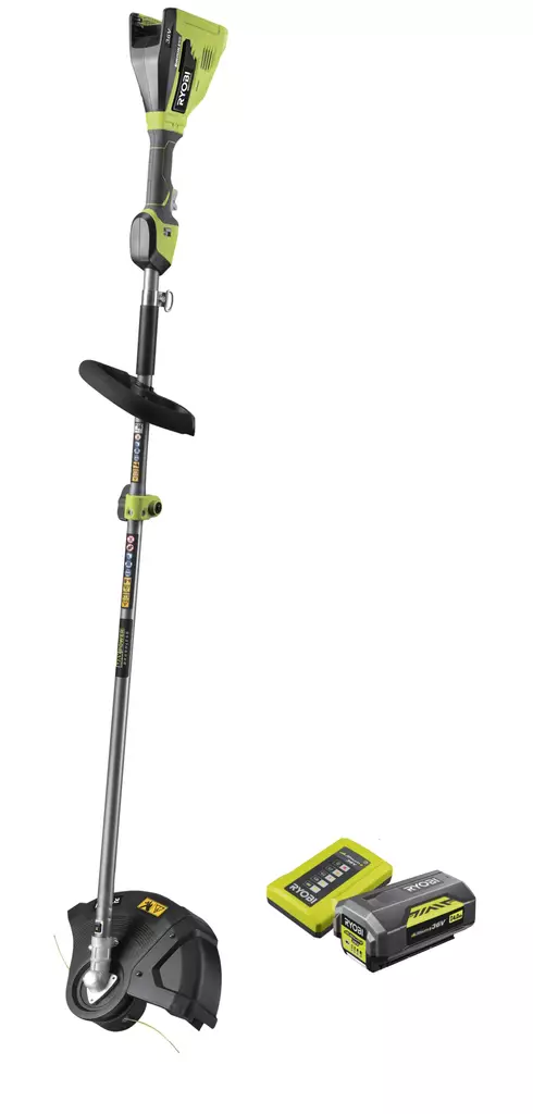 Akkutrimmeri hiiliharjaton Ryobi ry36elt - Raivaussahat ja trimmerit - 4892210183125 - 1