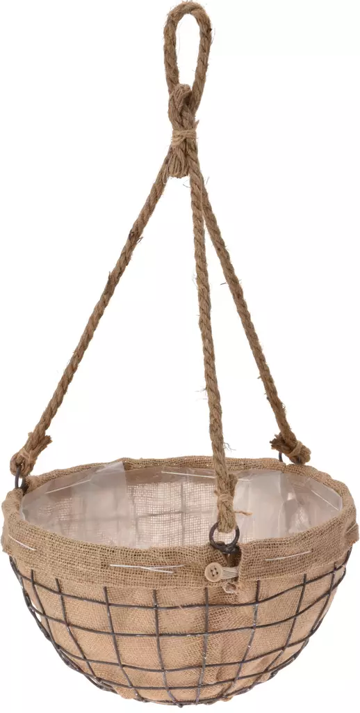 Amppeli Juutti 30cm P=C3=A4=C3=A4kuva sivu profiilista - Kukka-amppelit ja maljakot - 8720573138475 - 1