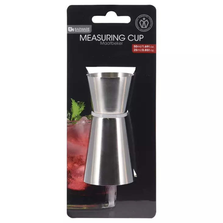 Cockailmitta 25ml + 50ml RST - Ruuanvalmistuksen erikoisvälineet - 8720573673235 - 1