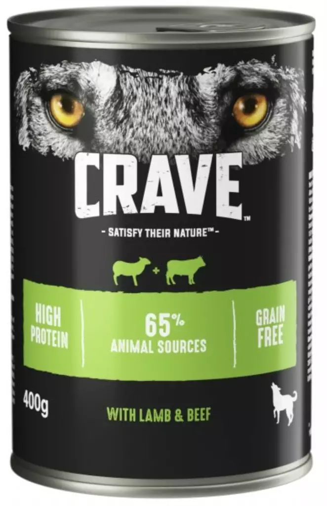 Crave Lammas & H=C3=A4rk=C3=A4 400g P=C3=A4=C3=A4kuva - Koiran ruoat ja ateriat - 4008429130915 - 1