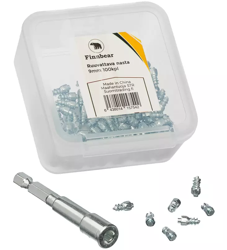 Ruuvattava nasta 18mm 100 kpl Timco - - 19-19-6438014151045 - 1