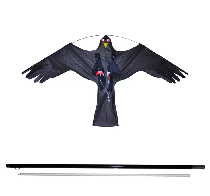 Linnunpel=C3=A4tin leija teleskooppivarrella p=C3=A4=C3=A4kuva=20 - Muut puutarhatarvikkeet - 6438014273235 - 1